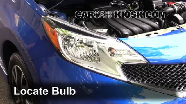 2015 Nissan Versa Note S 1.6L 4 Cyl. Lights Turn Signal - Front (replace bulb)